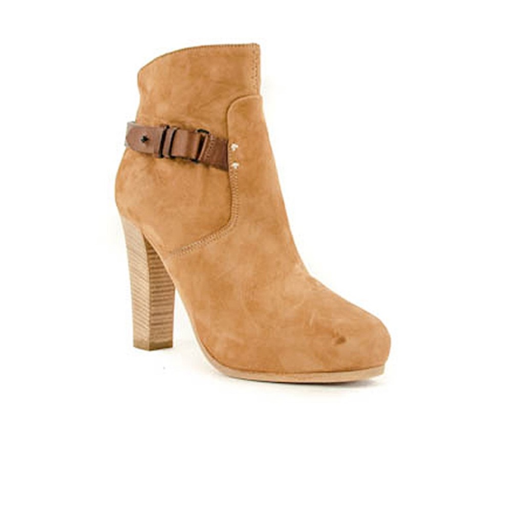 Rag & Bone Suede Stacked Heel Ankle Boots 36 size 6